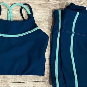 Old Navy Kids Matching Set - Navy and Mint